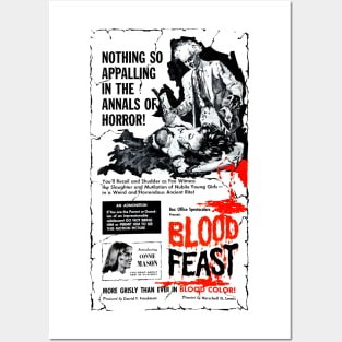 BLOOD FEAST Posters and Art